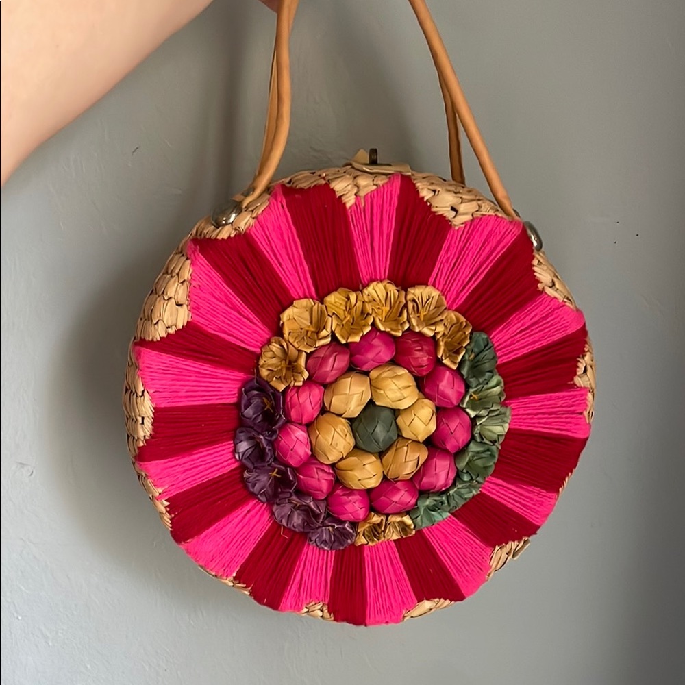 1960’s Woven Round Bag